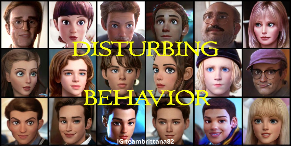 TeamBrittana's tweet photo. Freaks all week #DisturbingBehavior #JamesMarsden #KatieHolmes #NickStahl #ChadDonella #TobiasMehler @AjohnBuckley #DerekHamilton #PJPrinsloo @RunyanTygh #CrystalCass #SteveRailsback #BruceGreenwood @Wm_Sadler @TDMulligan #SusanHogan @Katie_Isabelle #JayBrazeau #SarahJaneRedmond https://t.co/jIPjI4vrBa