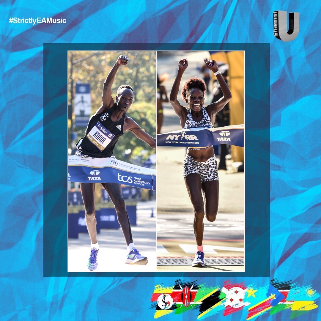 S2N_ENT's tweet photo. Congratulations to Kenya’s Albert Korir and Peres Jepchirchir who won the New York City Marathon 🇰🇪🇰🇪 🇰🇪
Jepchirchir won the women's division while Korir won the men's 🏆 🏆🏆
@azamtvtz @azamtvug
📸: courtesy photos
#ChannelUNews #ChannelUSports #StrictlyEastAfrican https://t.co/ReKfnCkwwp