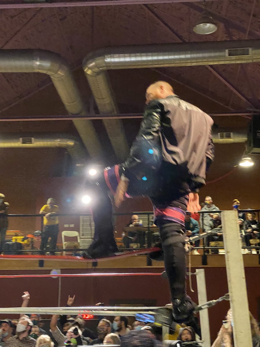 RNRFables's tweet image. MAIN EVENT!!! @ThePrizeCityOG w/@scrunchiefan97 v @RickeyShanePage!!! #ReverseTheCurse @beyondwrestling #rockandrollfables #RNRF