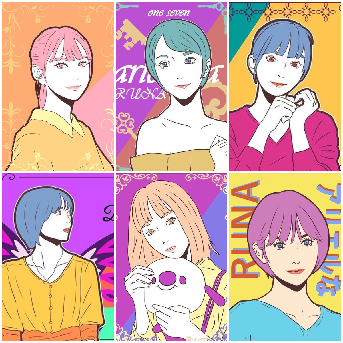 #いい女の日なのでTLを女子イラストで埋めよう
ノエラートにオリジナルに。
ブラシでガシガシ塗るタイプ
線画と配色で見せるタイプ