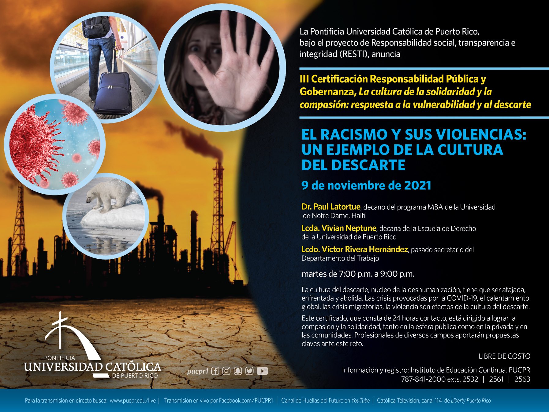 microondas Perth contar hasta Victor Rivera Hdez on Twitter: "El Racismo y sus Violencias; Un Ejemplo de ls Cultura del Descarte; 9 noviembre 2021 7:00 pm - 9:00 pm Pontificia Universidad Católica de Ponce Dr. Paul microondas Perth contar hasta Victor Rivera Hdez on Twitter: "El Racismo y sus Violencias; Un Ejemplo de ls Cultura del Descarte; 9 noviembre 2021 7:00 pm - 9:00 pm Pontificia Universidad Católica de Ponce Dr. Paul