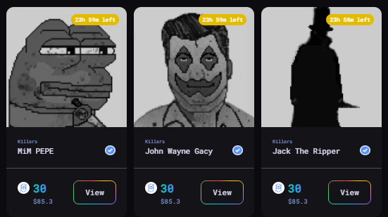 KillersFTM's tweet photo. New Killers have appeared; will you help to detain them? #FrogNation $Spell $MiM $Time #NFT #FTM $FTM #BuildOnOpera @Mastazugzug @danielesesta @RisenScorpio @TinFoilRealist @FantomMenaceDAO @hotsauce_tweets @FtmNftDegens https://t.co/wC8AGhpfE3