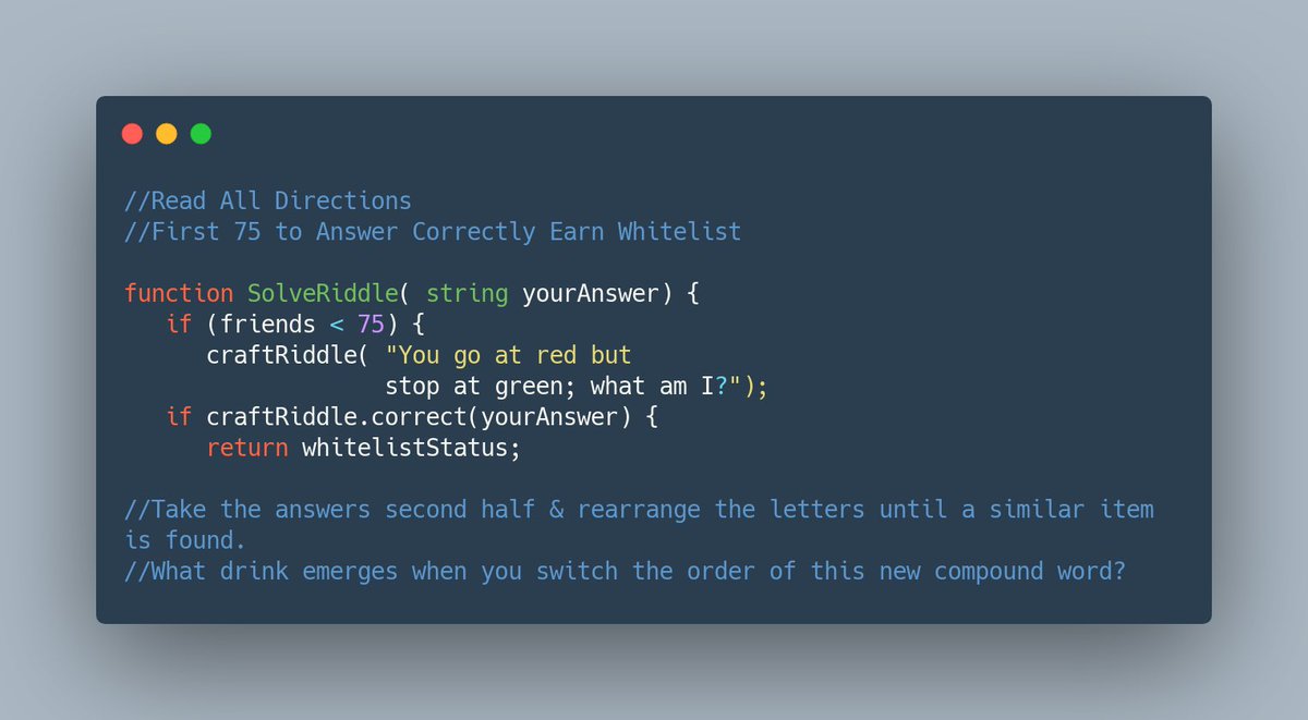 🚨 RIDDLE ALERT 🚨

//Read ALL directions carefully

//You must follow @ImHarryFiles , retweet, and include your discord name in your answer