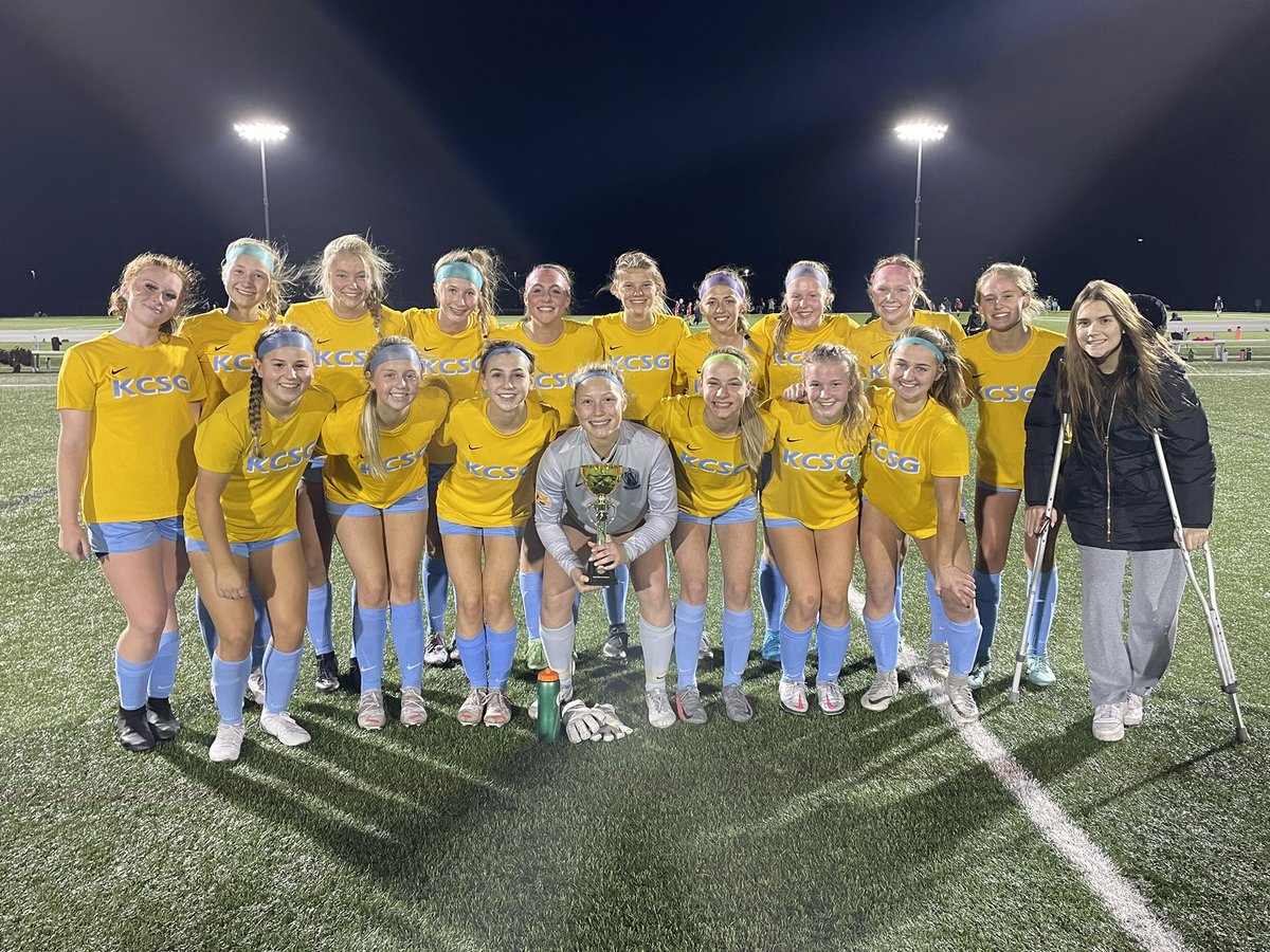 Central State Cup Champs! 🏆 ⚽️ Headed to Chi-town this summer for Regionals! Proud of <a href="/karliestarcevi1/">karlie starcevich</a> and her team! @KansascitySG <a href="/crmathis13/">Chuck Mathis</a>