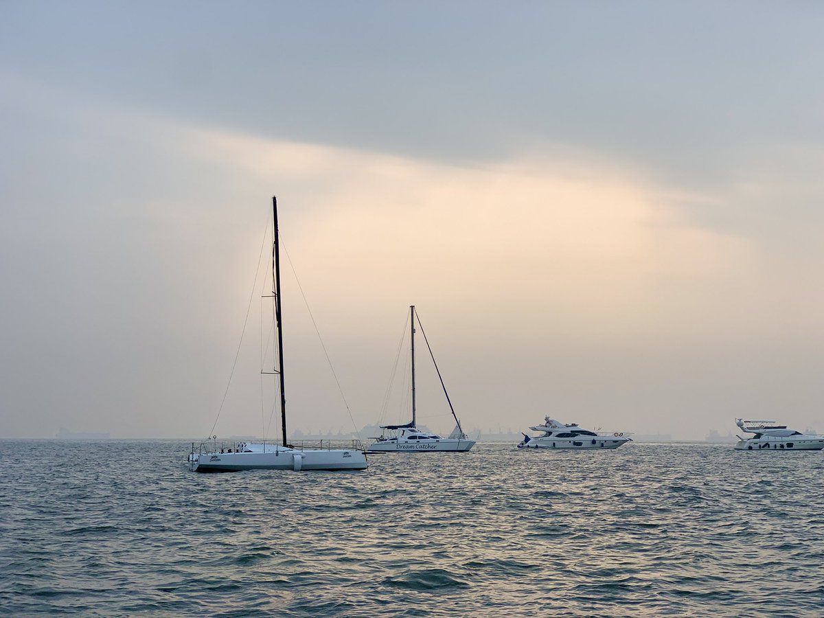 Mornings on the Arabian Sea #blissful