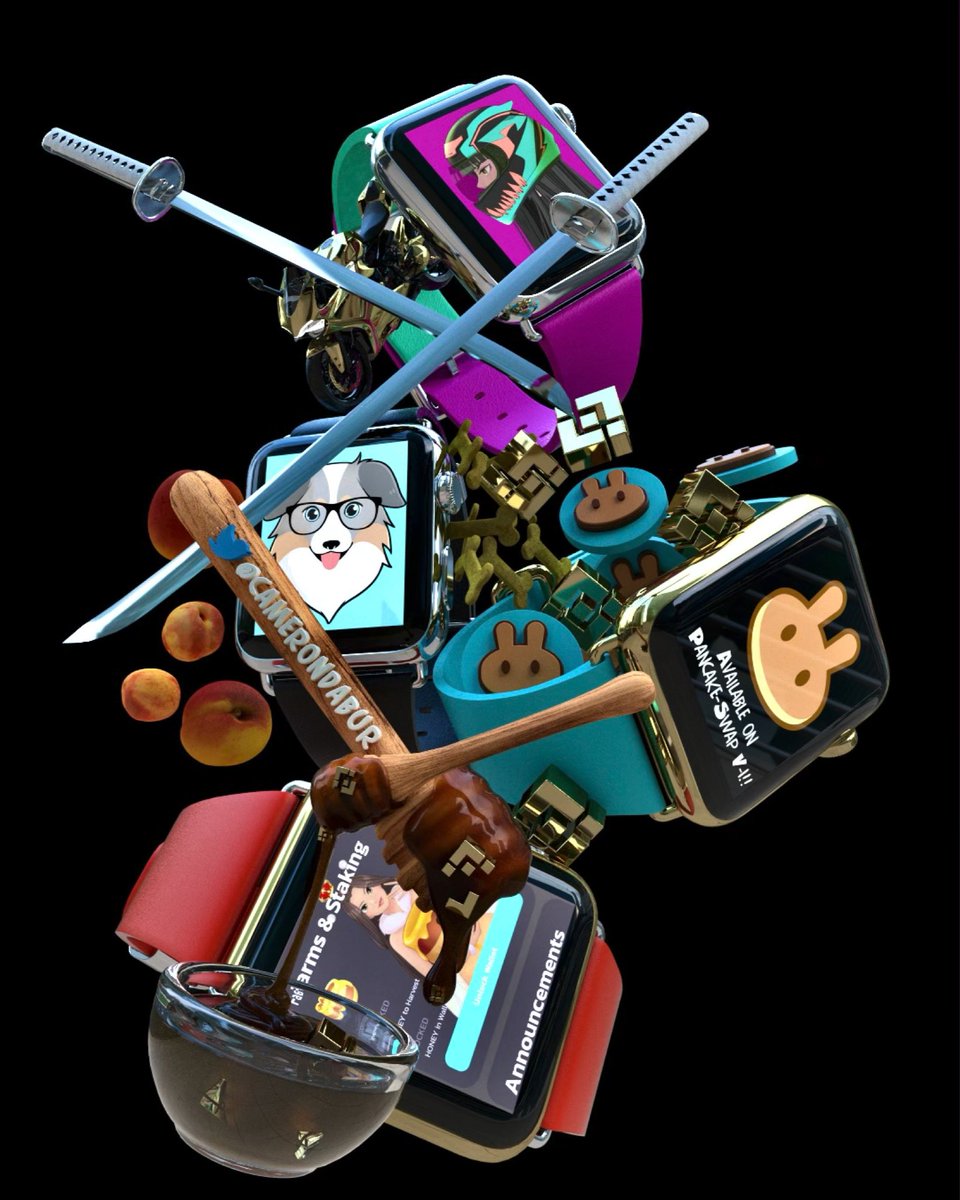 I’m so happy, <a href="/CameronDaBur/">camerondeberry.btc.eth.sol.tez</a> created an image with everything I’ve worked on in crypto! 🤍 Not only is he crazy talented he’s super kind and humble, give him a follow. 💕

$ASS #nfts #kyoto3088 
<a href="/assfinance/">ASS</a> <a href="/kyoto3088/">Kyōto 3088</a> <a href="/bee_swapBSC/">BeeSwap</a>