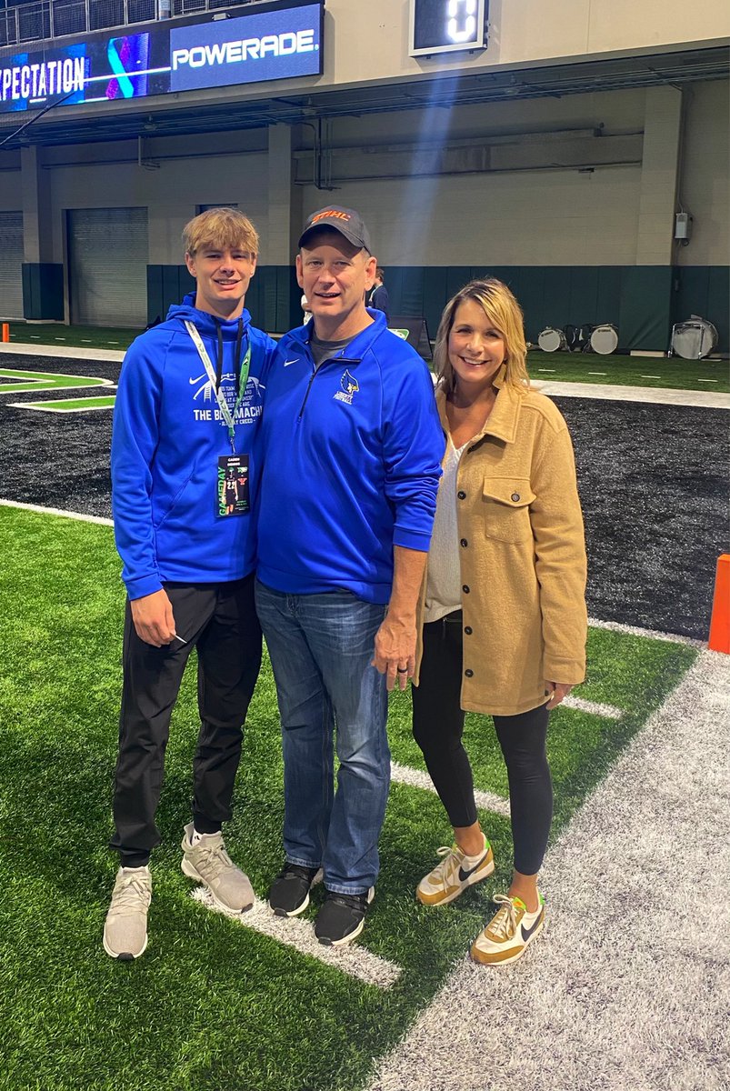 Thank you <a href="/SamKing10/">Sam King</a> <a href="/CoachRRouse/">Robbie Rouse</a> <a href="/BubbaSchweigert/">Bubba Schweigert</a> for a great gameday visit <a href="/UNDfootball/">North Dakota Football</a> this weekend!