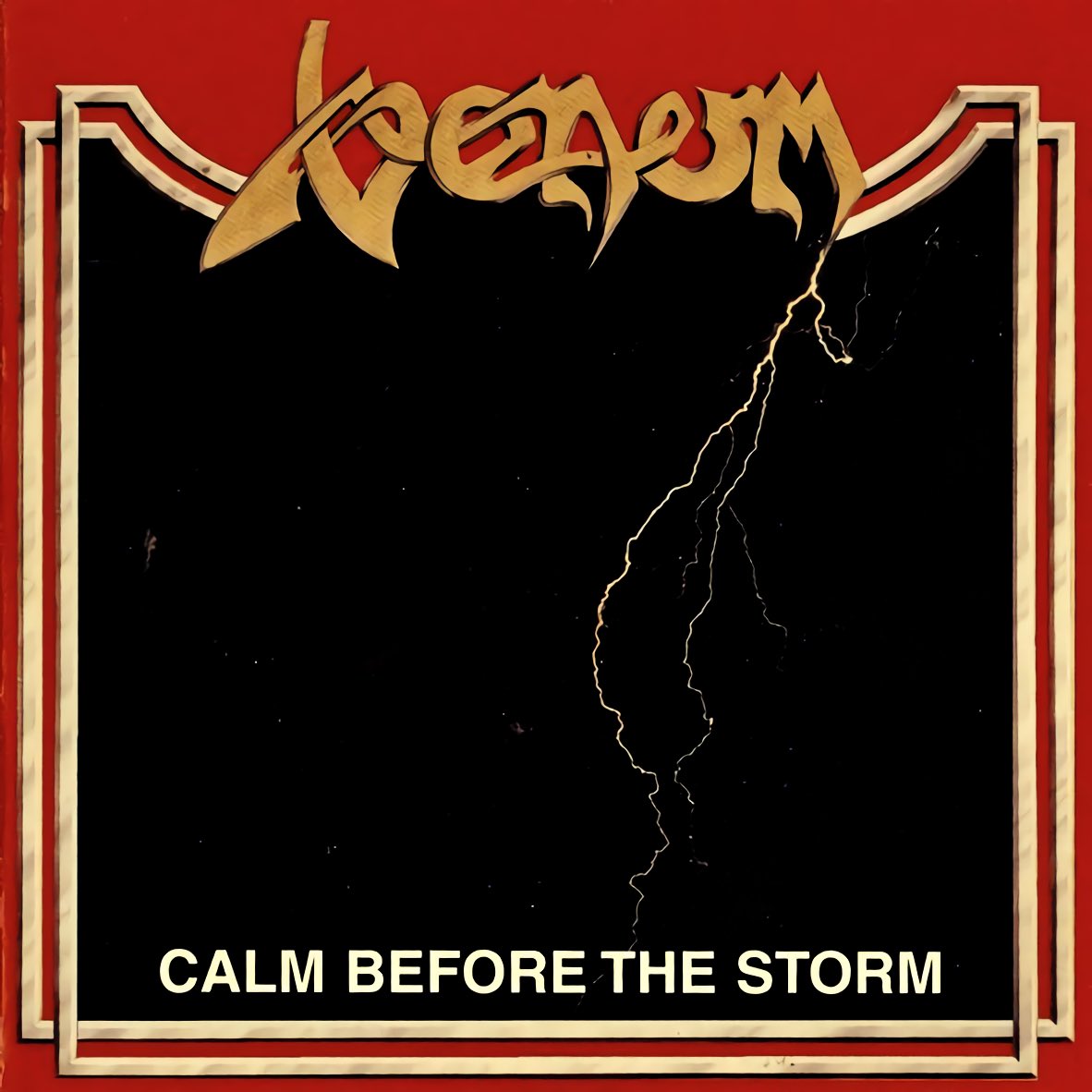 ThisDayInMETAL's tweet photo. Nov 7th 1987 #Venom released the album “Calm Before The Storm” #TheChantingOfThePriests #MetalPunk #UnderASpell #SpeedMetal
Did you know...
The original title of the album would have been Deadline, but the title was changed when guitarist Jeffrey "Mantas" Dunn left the band. https://t.co/vvzS0FDBnf