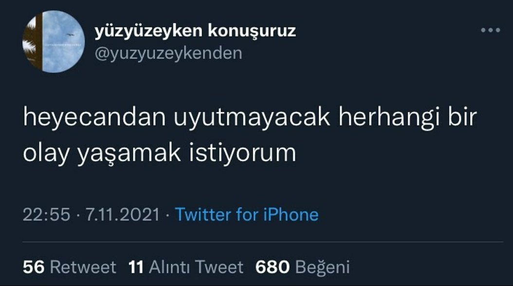 Yaşadık gitti gerisi Allah'u tealaya emanet 🔪