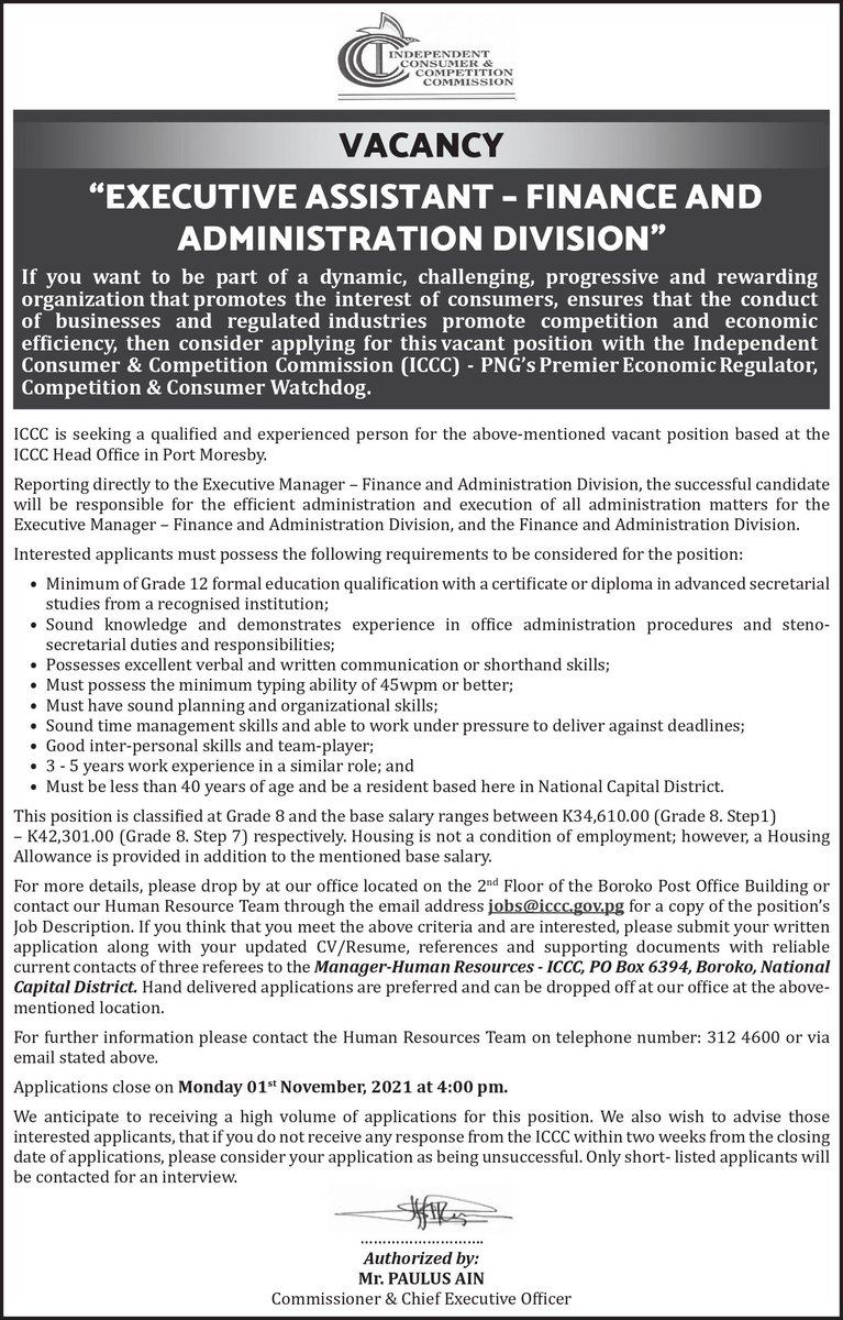 ICCCpng's tweet photo. ICCC has received a Clearance Application from Telstra seeking approval for the proposed acquisition of Digicel and its wholly-owned subsidiaries. The public are invited to provide comments and submissions on the likely effects this proposed acquisition. https://t.co/iREktwaBIz https://t.co/tdYm2vS5LG