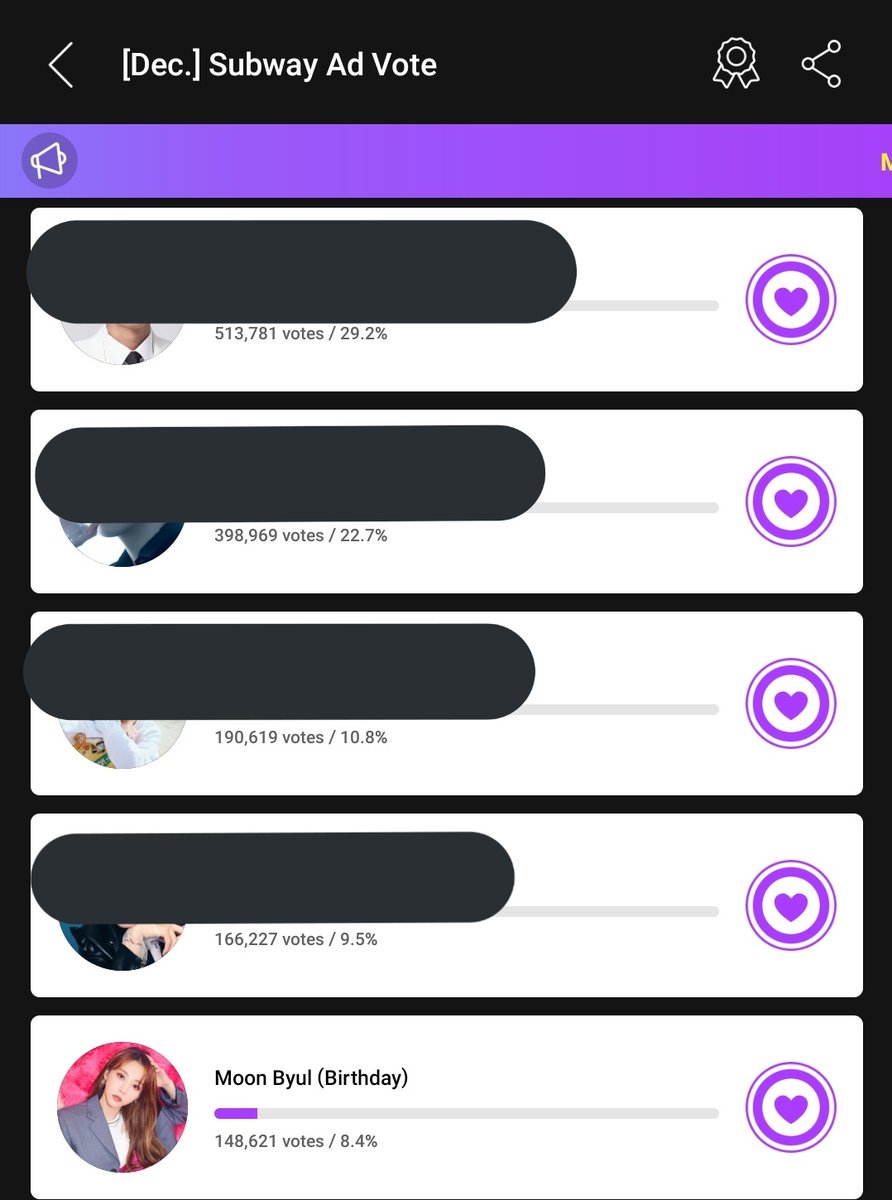 moonbyulwrld's tweet photo. [🗳] MUBEAT 

❗FIRST MASS VOTING ANNOUNCEMENT❗

Current Rank: #5
GOAL: 3RD PLACE
📅: NOVEMBER 11 (Thurs) 7PM KST-9PM KST

Please collect as many HEART BEATS as you can! 
✔ Use Multiple accounts
✔ Watch ADS
✔ Answer quizzes
✔ Do Missions

#문별 #Moonbyul @RBW_MAMAMOO https://t.co/wMX71szmT0