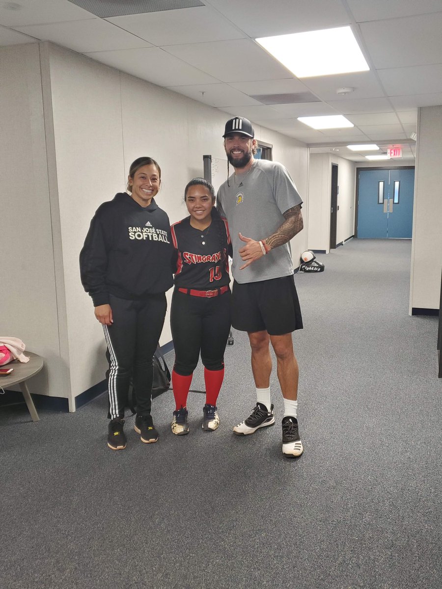 candaceripine's tweet photo. Had a great time @SanJoseStateSB camp!! Learned a lot of new things. Thank you for an amazing time @CoachLettyO and Coach James. Will definitely take those tips and improve on my skills. https://t.co/igv3Xde45K