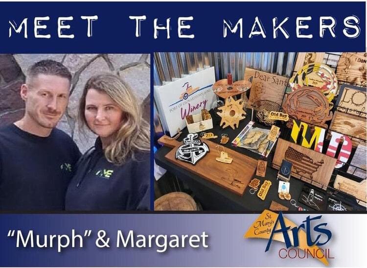 Donald “Murph” Murphy and Margaret Oliver, along with their blended family of five children, have found a calling and common bond in both their business interests and artistic pursuits! Read more about our featured artists for November 2021 at:
stmarysartscouncil.com