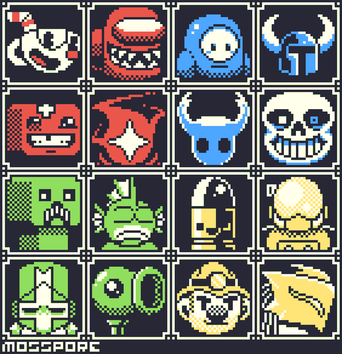 16 Indie Characters
#pixelart #indiegames