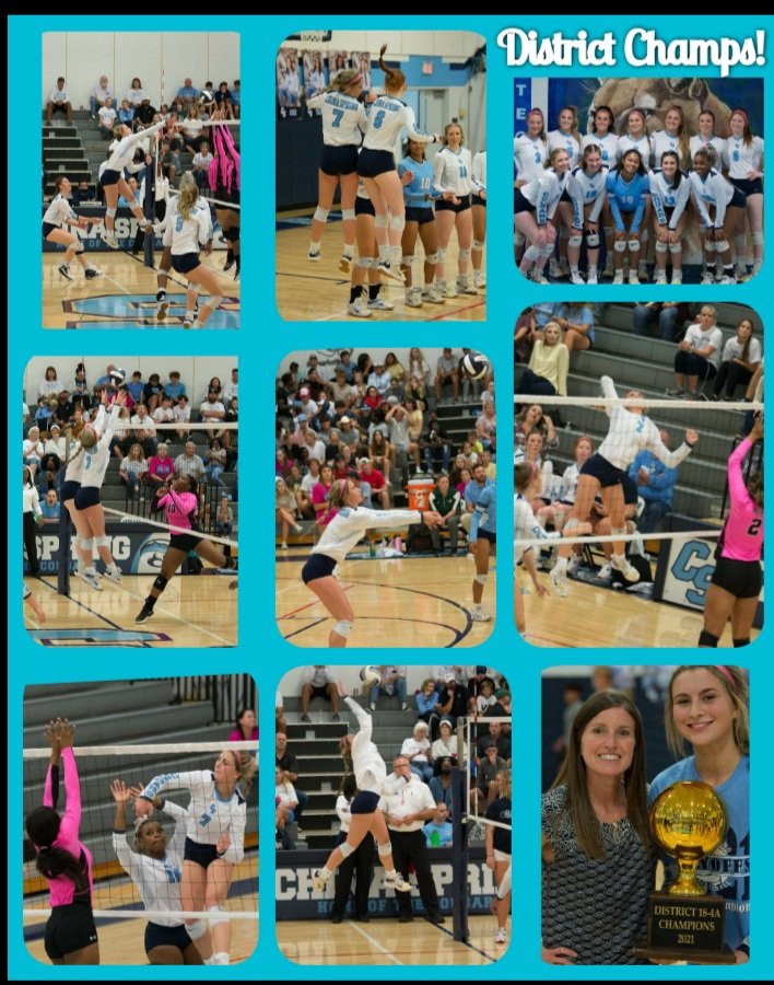LWilcox2022's tweet photo. District Champs! Proud of my team &amp; coaches! 💙🏐 @ChinaSpringVol1 @Hillvball @VernonCollegeVB @TempleC_VB https://t.co/24W8iN2snu