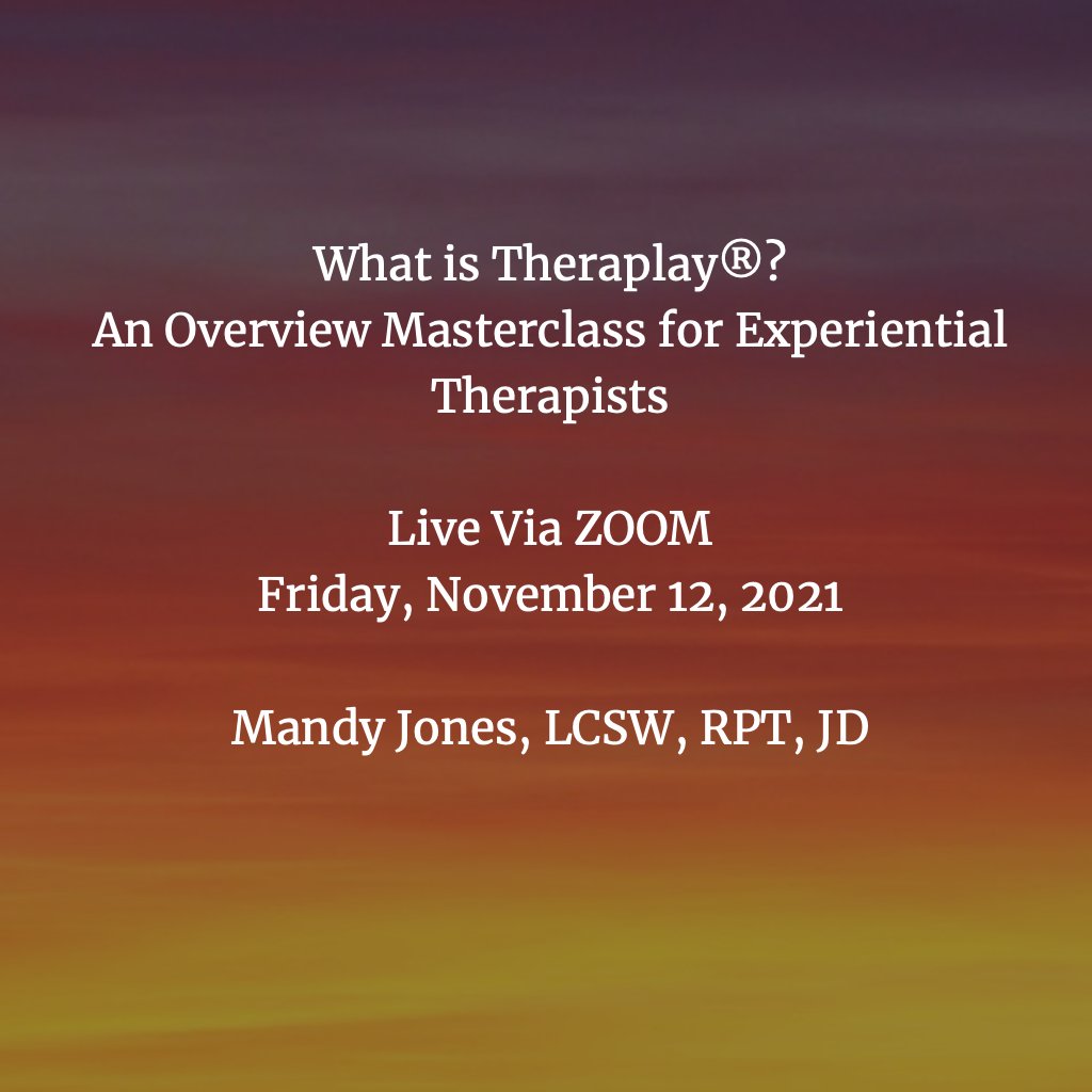 ETSummit's tweet photo. 11/12/21-  What is Theraplay®? An Overview Masterclass for Experiential Therapists 
 https://t.co/fubblOzoEe

#expressivetherapiessummit
#experessivetherapies
#arttherapy
#dancetherapy
#musictherapy
#dramatherapy
#poetrytherapy
#playtherapy https://t.co/eMc8kPxdWc