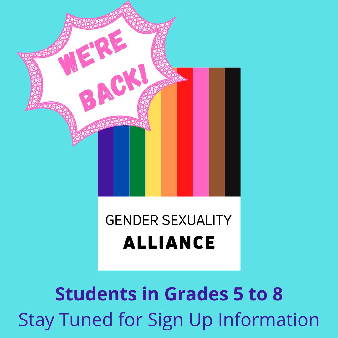 Attention students in grades 5-8… ❤️🏳️‍🌈🏳️‍⚧️