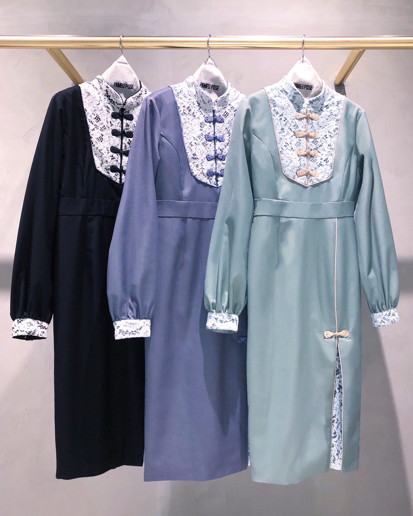 PAMEO POSE パメオポーズ Shenfa Dress チャイナワンピース PAMEO POSE（パメオポーズ）の「Shenfa Dress（ワンピース