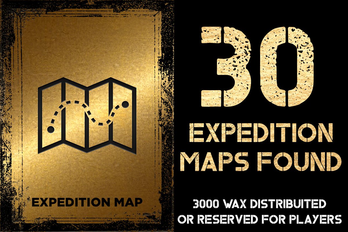 Survival Game's Expeditions are on!

Players get rewards in WAX when they find a Survivor or an Expedition Map!

Over 3000 wax rewarded for Expeditions Maps found!

Go on your next expedition here: neftyblocks.com/c/survivalgame