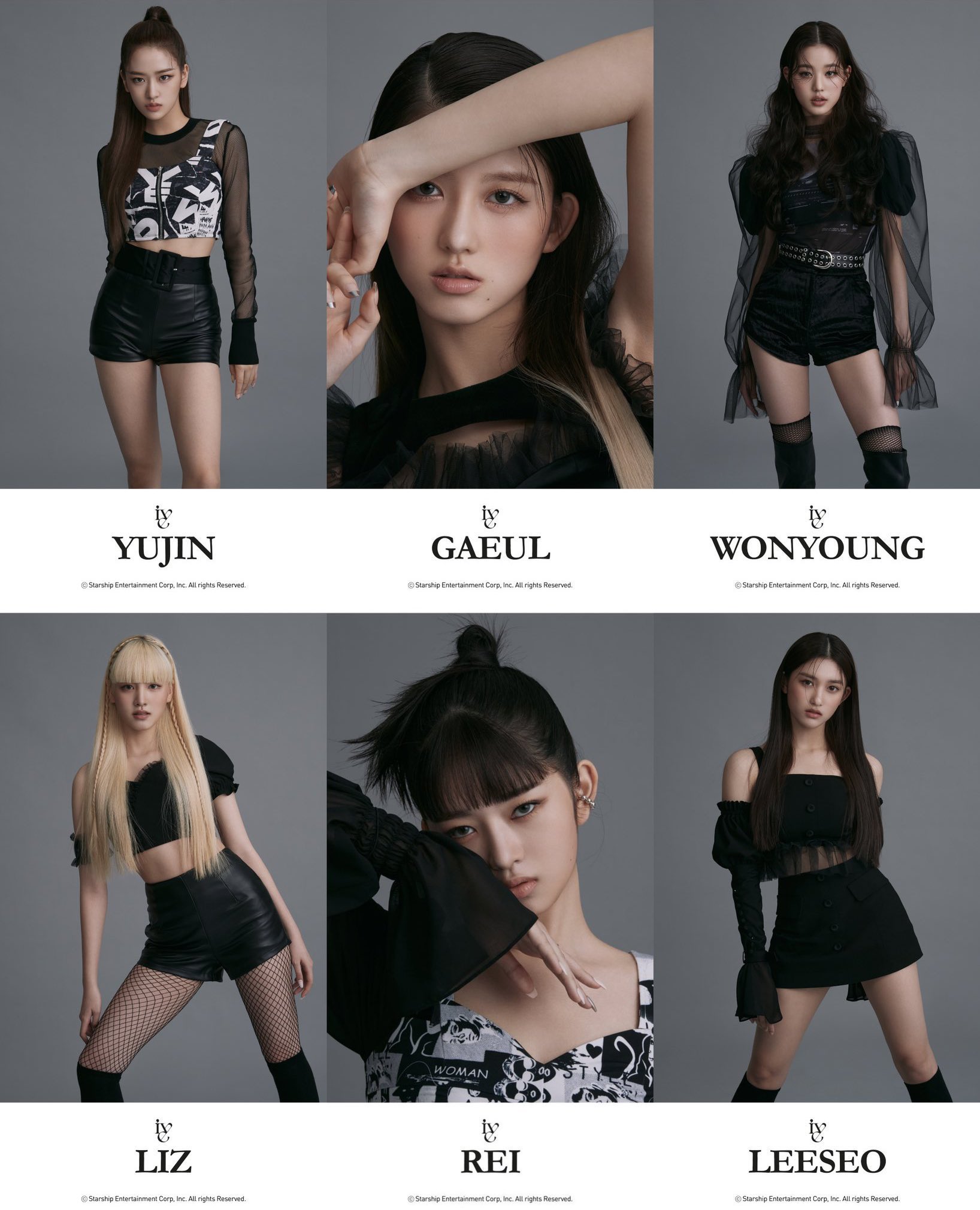 IVE レイ ガウル イソ IVE レイ、リズ & ガウル - W Korea (2022年5月号のグラビア
