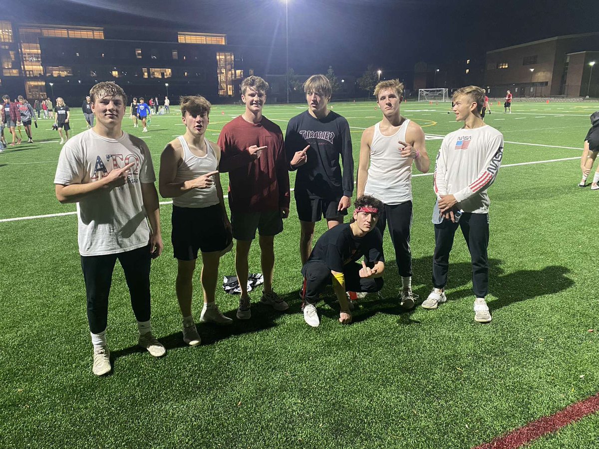 FOOTBALL UPDATE:

33-20 ATO Blue advances to the championship finals. 

Game is tomorrow at 8:30