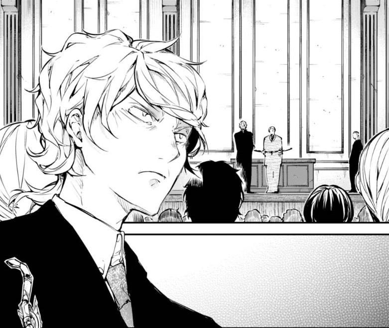 i hope we get to see fukuzawa in suit animated