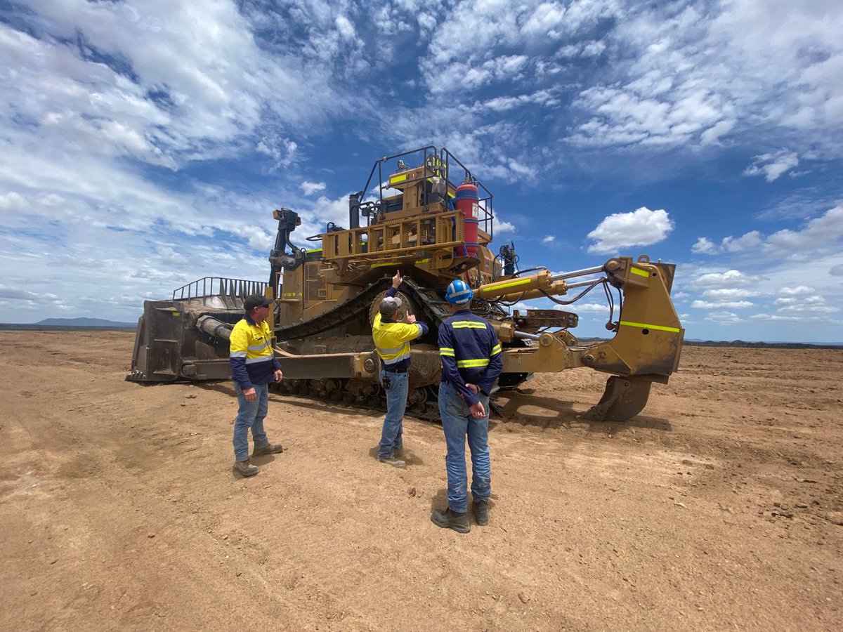 Teale Hamilton, Superintendent Health &amp; Compliance at Coronado Global Resources Inc. spoke to Wolff Mining last week as part of their FELT leadership program. #MiningAustralia #MiningEquipment #Bulldozer