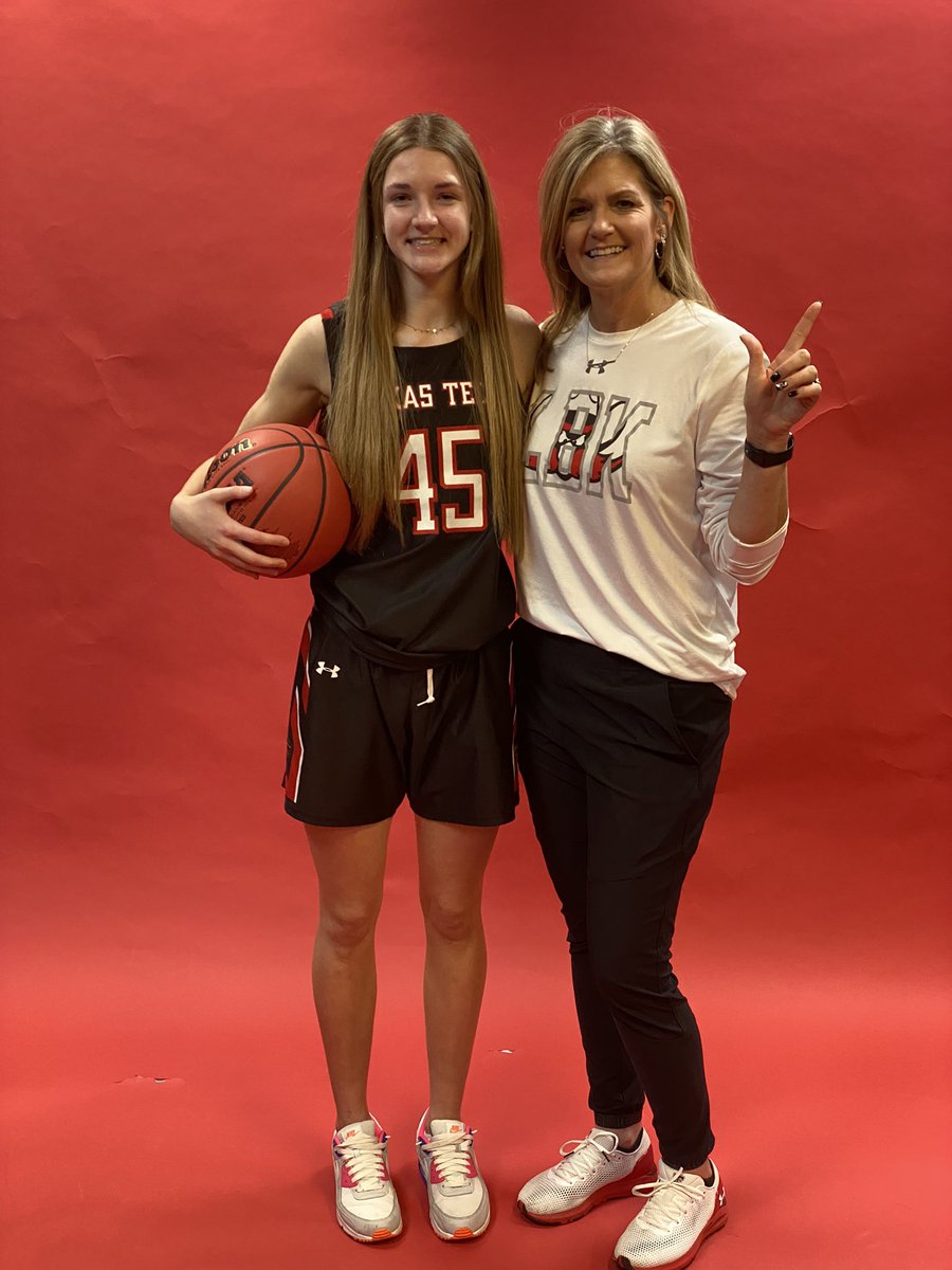 MyleeGuinn's tweet photo. Thank you Lady Raiders for an amazing time on my unofficial visit! Very humbled and motivated to prove you right in your decision to make me an offer. @LadyRaiderWBB @CoachGerlich @JCCarter3 https://t.co/qZpVW3ErYZ
