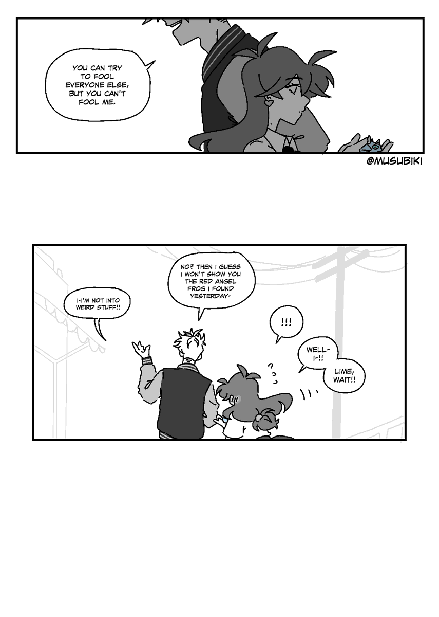 oc] mochi being cute and weird again (pre-reveal) 」musubiki 🍙 avoiding ...