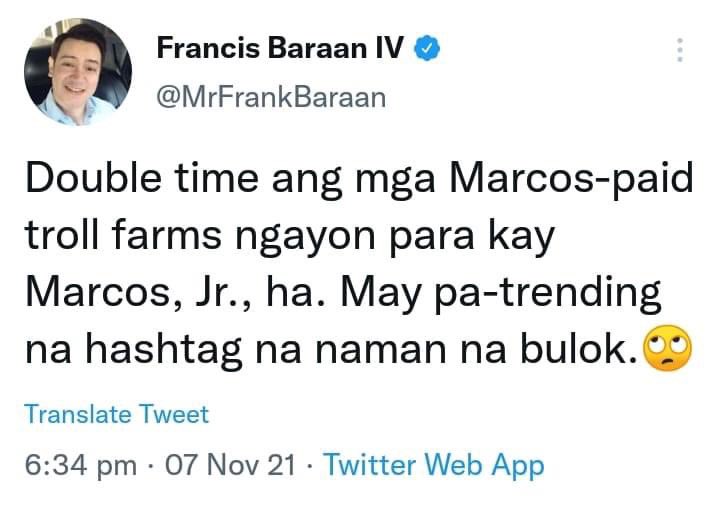 tatzz__'s tweet photo. Mas BULOK yung 5 years na OUSTDUTERTE at yung nakakadiring LETLENILEAD YUCK🤮🤡

#BBMIsMyPresident2022 https://t.co/hDrOlfDHee