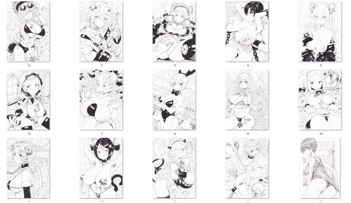 pixivFANBOXで【おっぱい盛り盛りプラン+向け】デジタル原画一気見1~50枚目 https://t.co/rBABa5Y8DV
過去に描いたアナログ絵をスキャンしたデータを一気に見れるようにしました~!50枚づつ更新していく予定です