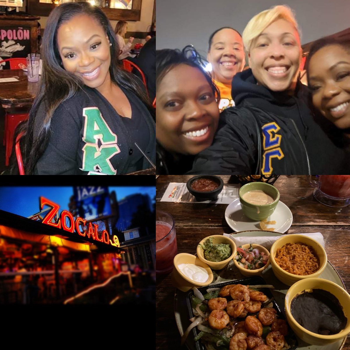 DenisenVerdant's tweet photo. My #Boos came through &amp; even though #Atlanta is my home I’ve never been to @zocaloatl &amp; let me just say I’ve been missing out, lol. 😭😭 So #delicious so much #fun &amp; the #perfect spot to #start off another #crazy &amp; #funfilledweekend with my #crew #loveyall #peachlife #greeklife https://t.co/THPiFrrnTm