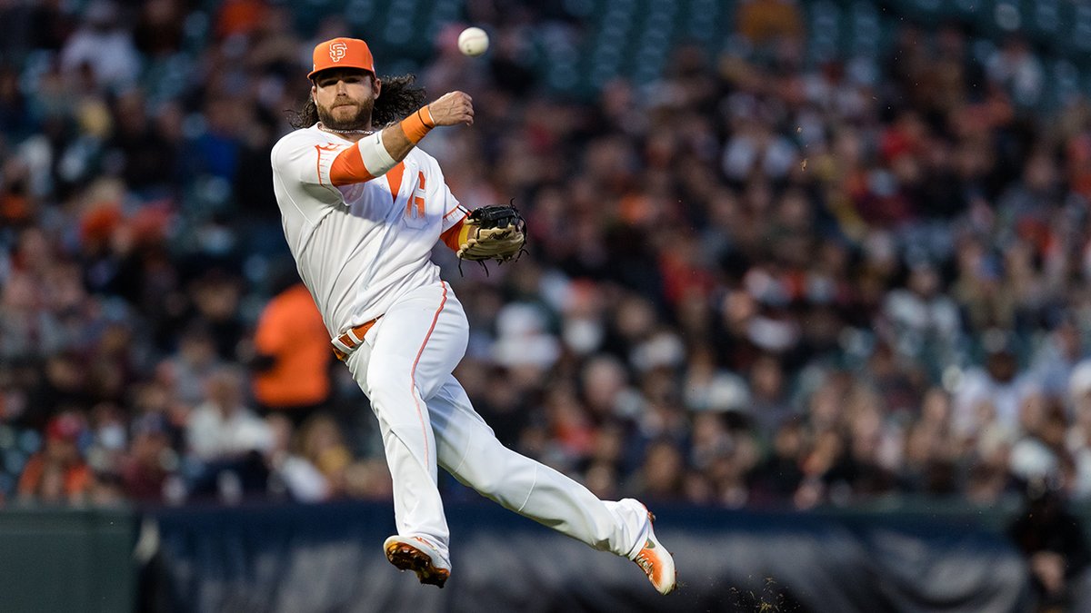 NBCSGiants's tweet photo. Brandon Crawford has joined Willie Mays, Barry Bonds and J.T. Snow as the only four-time Gold Glove award winners in Giants franchise history 👏

https://t.co/vZmmCbiwES https://t.co/oz4vAe1z7F