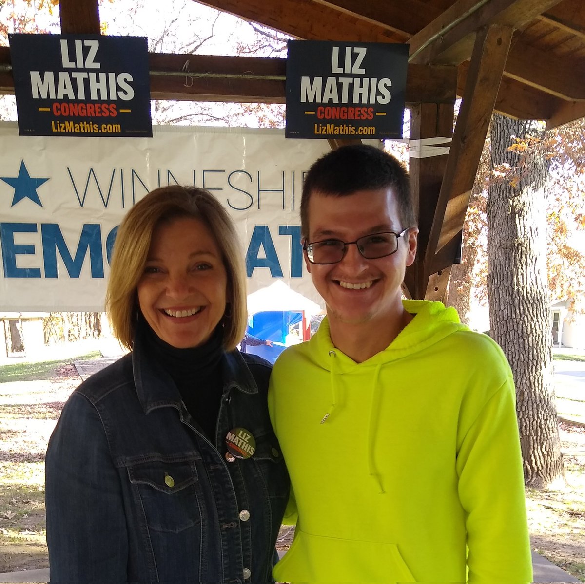 #NewProfilePic <a href="/LizMathis1/">Liz Mathis</a> State Senator and Candidate for Congress in IA-02 in Decorah, November 6,2021!