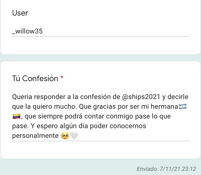 conferubirena's tweet photo. Confesión N° 2894
@_willow35 

Por aquí te quieren mucho @ships2021 https://t.co/9F1boe92ax