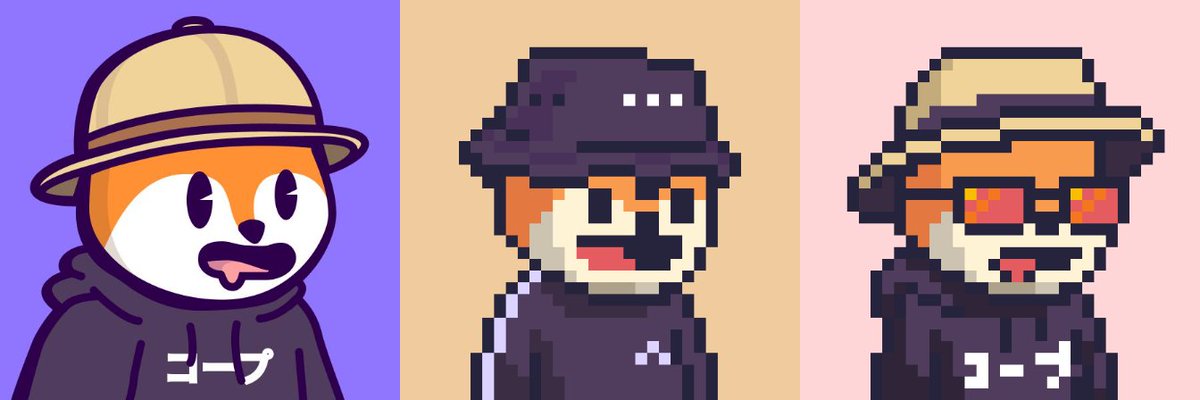 VSVP_J0's tweet photo. COPE Trio Banner would be cool but pfp blocks the first guy too much 😐 https://t.co/Xh8GqXJlhR