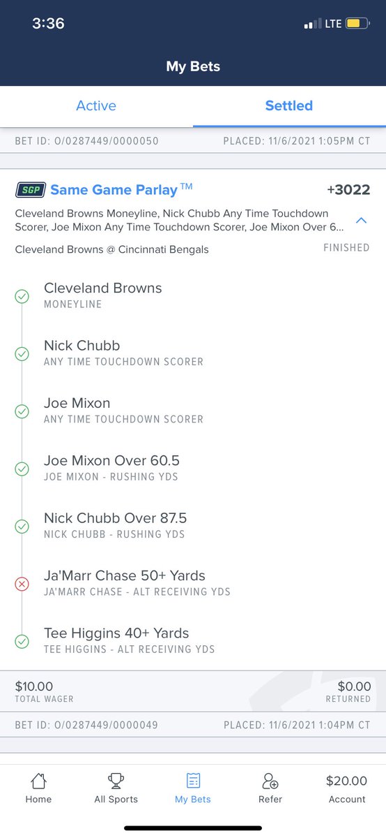 Ja’Marr Chase is dead to me. All time bad beat. <a href="/FDSportsbook/">FanDuel Sportsbook</a> <a href="/BarstoolBigCat/">Big Cat</a> <a href="/PFTCommenter/">PFT Commenter</a> <a href="/Billyhottakes/">Billy 🏈</a> <a href="/hen_ease/">Hank Lockwood</a> #1yard