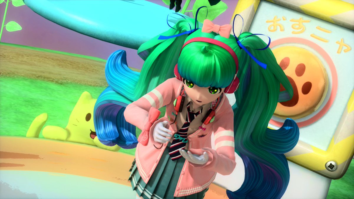 bj_capmit's tweet photo. She looks like that nerd main character
===== Song List ====
-NekoMimi Switch
=================
#ProjectDIVA #PDAFT #ReShade https://t.co/tV1KgeVRG0