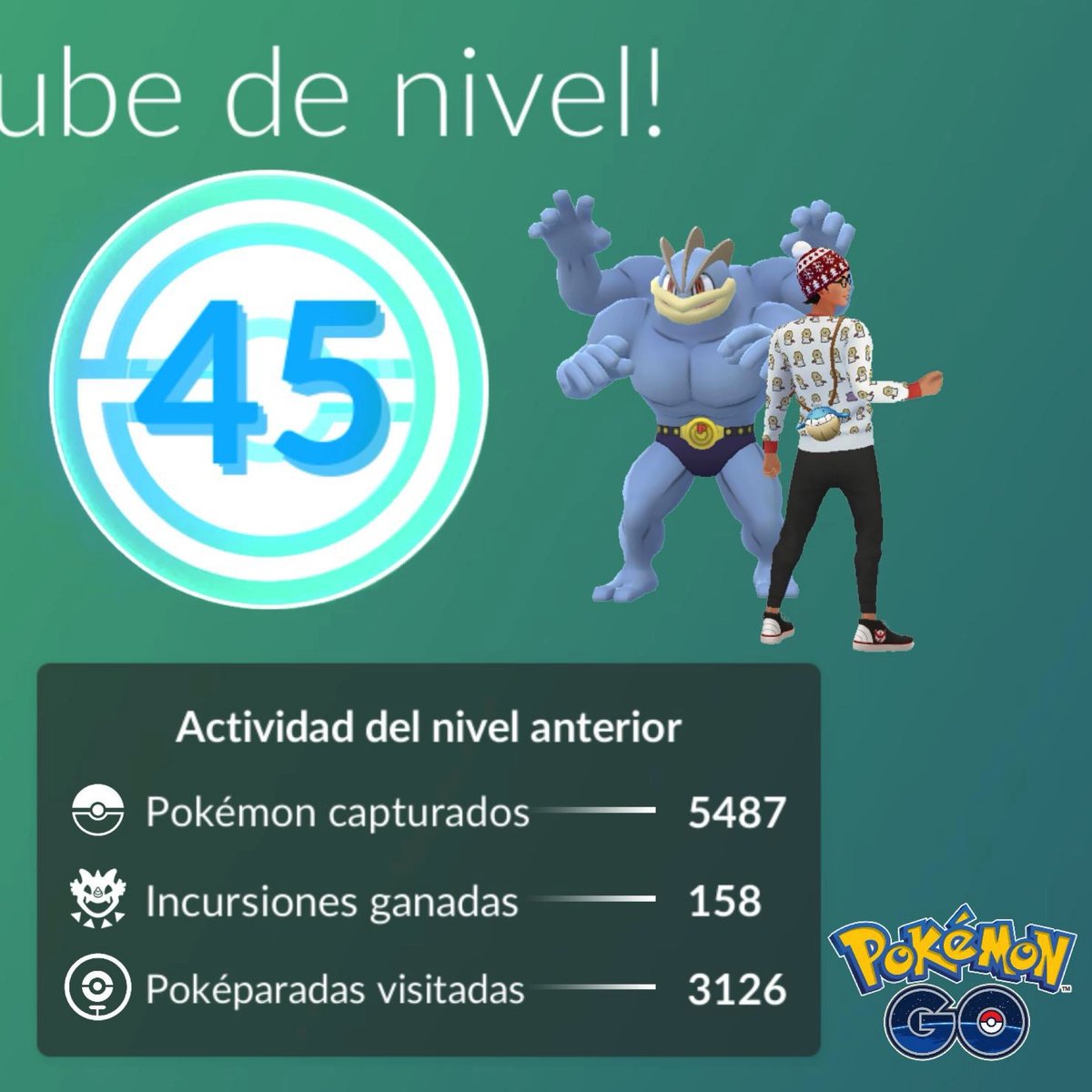 CavaUrie's tweet photo. #PokemonGO al fin, después de un buen rato https://t.co/PGIE3tw3pL
