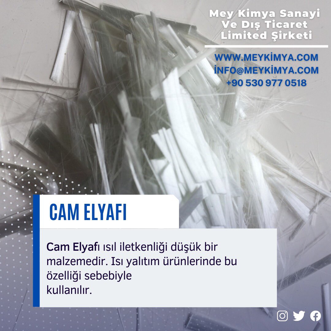 meykimya.com/cam-elyaf/

#kimyasalhammadde #camelyafı #meykimya