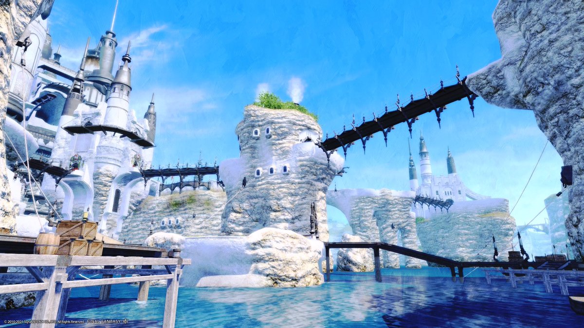 海と生きる街
#FF14風景 #FF14