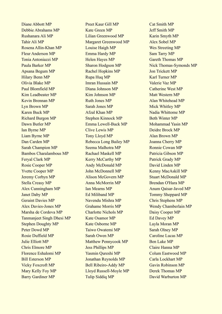 Zarah Sultana MP tweet media