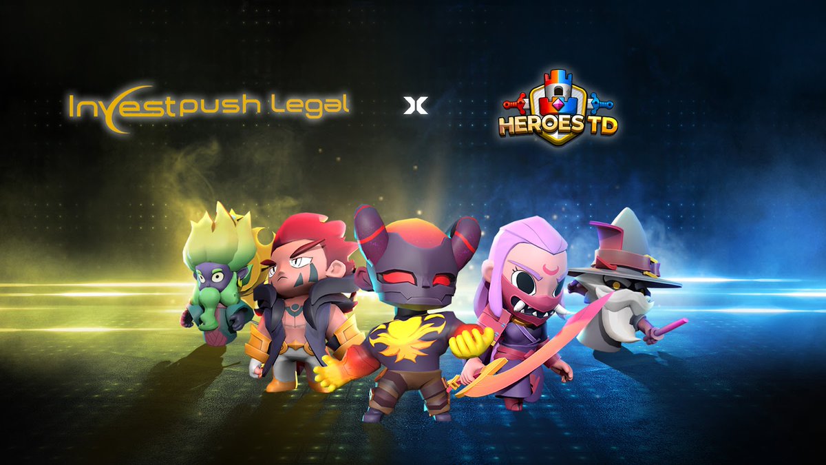 Heroes TD team is so grateful to announce that Investpush Legal has become our legal advisor in the future.
👋More details about Bounty Join and Claim: dapp.heroestd.io/bounty
🌐Website: heroestd.io