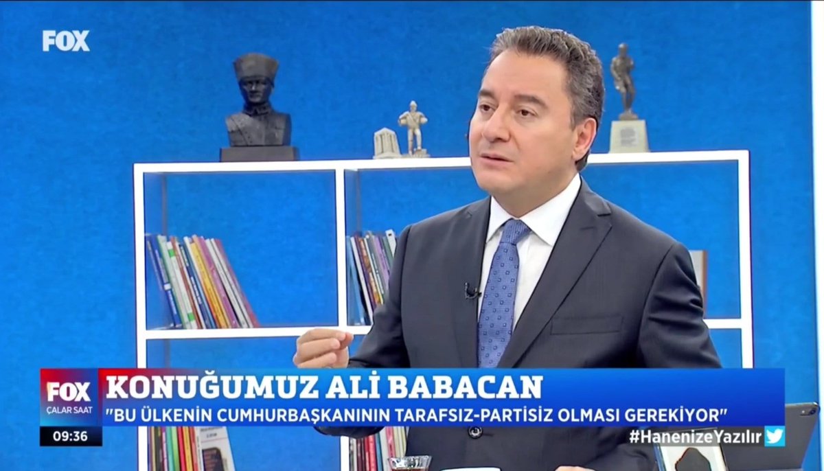 Ali Babacan: Hangi siyasi partiden olursa olsun, Cumhurbaşkanı seçilen kişi parti rozetini çıkarmalı, tarafsız şekilde tüm milletin Cumhurbaşkanı olmalı.

 #babacananlatıyor

<a href="/A_Karakecili/">Abdulhamid Karakeçili</a>