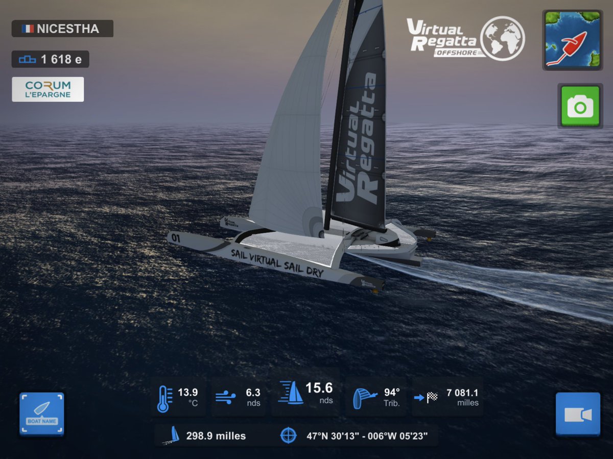 nicestha's tweet photo. Suivez la performance du maxi-trimaran @nicestha engagé dans la #transatjacquesvabre2021 sur @VirtualRegatta. Bons vents et rendez-vous à Fort-de-France…

https://t.co/cnhns4uedA https://t.co/nGivpvj5pE