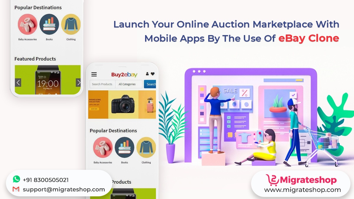 migrateshop's tweet image. Launch Your Online Auction Marketplace With Mobile Apps By The Use Of eBay Clone
Click Here: bit.ly/2vSsOUH
#eBay #ebayclone #ebayclonescript #auctionscript #ecommerce #B2C #ecommercescript #ecommercewebsitescript #marketplace #migrateshop #startup #onlineauctionscript