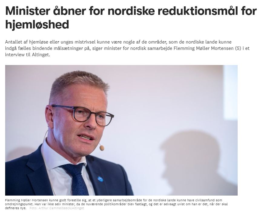StopHjemloshed's tweet photo. 👇👇👇Sæt et mål! Hvis vi på tværs af grænser kan samarbejde om CO2-reduktion, så kan vi vel også samarbejde om at stoppe hjemløshed. Vi kan godt #Stophjemløshed i DK og Norden. #Dksocial (#Altinget, 5/11) https://t.co/TgkBZF047p