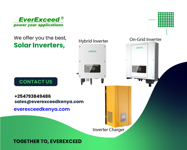 We offer you the best Solar Inverters 
Call us today at 0793849486 . We deliver at your door step.
#togethertoeverexceed
Gikomba
Nelson Havi
#What6kCanDo 
Maranda High School