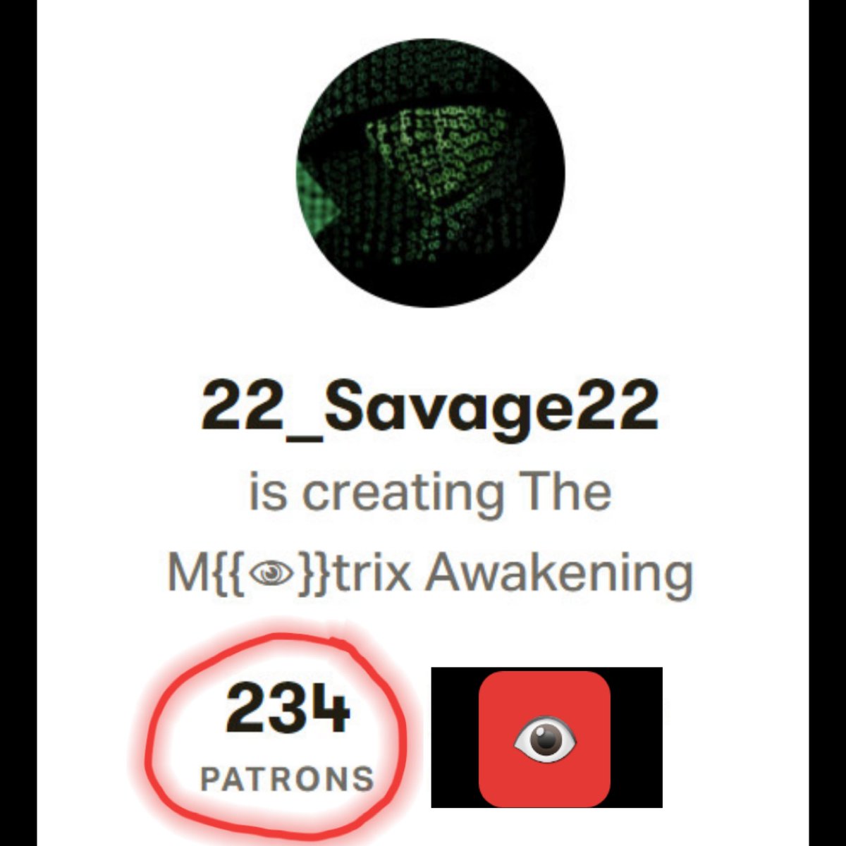 TheMatrixology's tweet photo. #14min Until I #Lock The "$22.22" Tier..... 👀 https://t.co/SFsQt40QYW