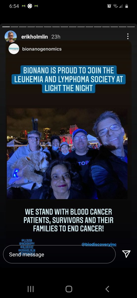 MoMgenomics's tweet photo. $BNGO Try to fully diagnose a Pt w complex leukemia w sequencing. Illumina can't see any of the SVs. Pacbio can't see the SVs *and*  takes days and costs $$$. (Capable of 1 to 2 genomes per week). Whatever data are... https://t.co/UDPNMywtWq https://t.co/chtcpcSSe3